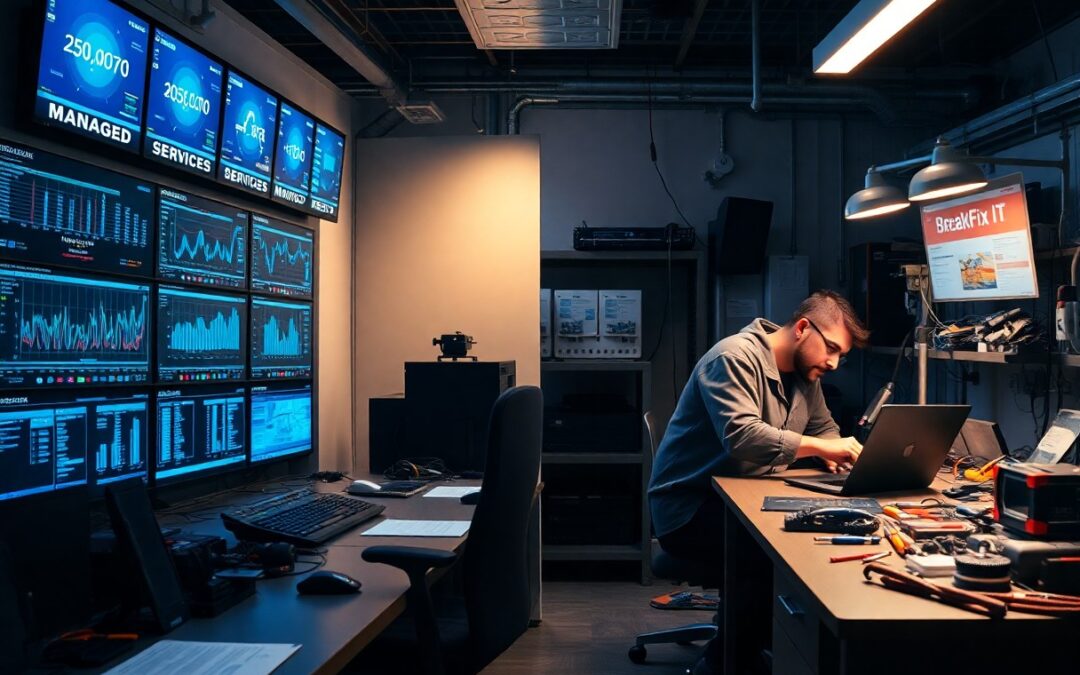 Understanding the Difference Between Managed Services and BreakFix IT